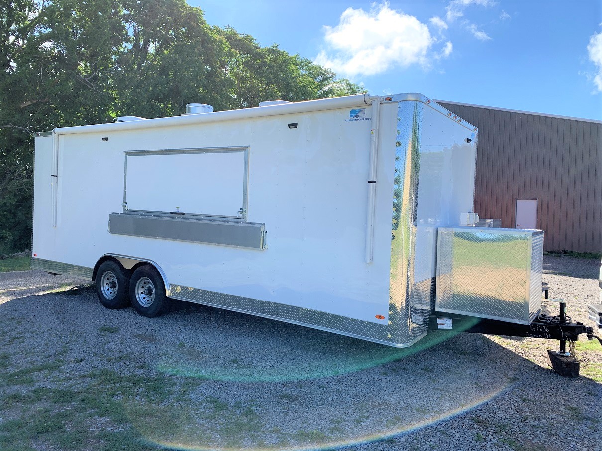 8.5x24 Equipped Concession Trailer - Custom Trailer Pros