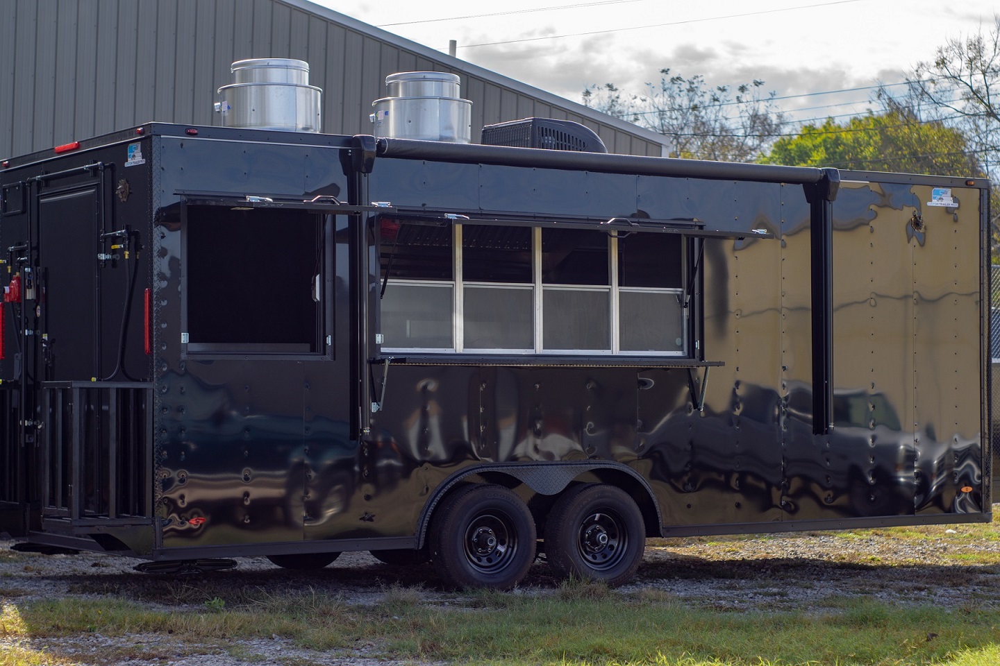 8.5x22 Black-Out Trailer - Loaded! - Custom Trailer Pros