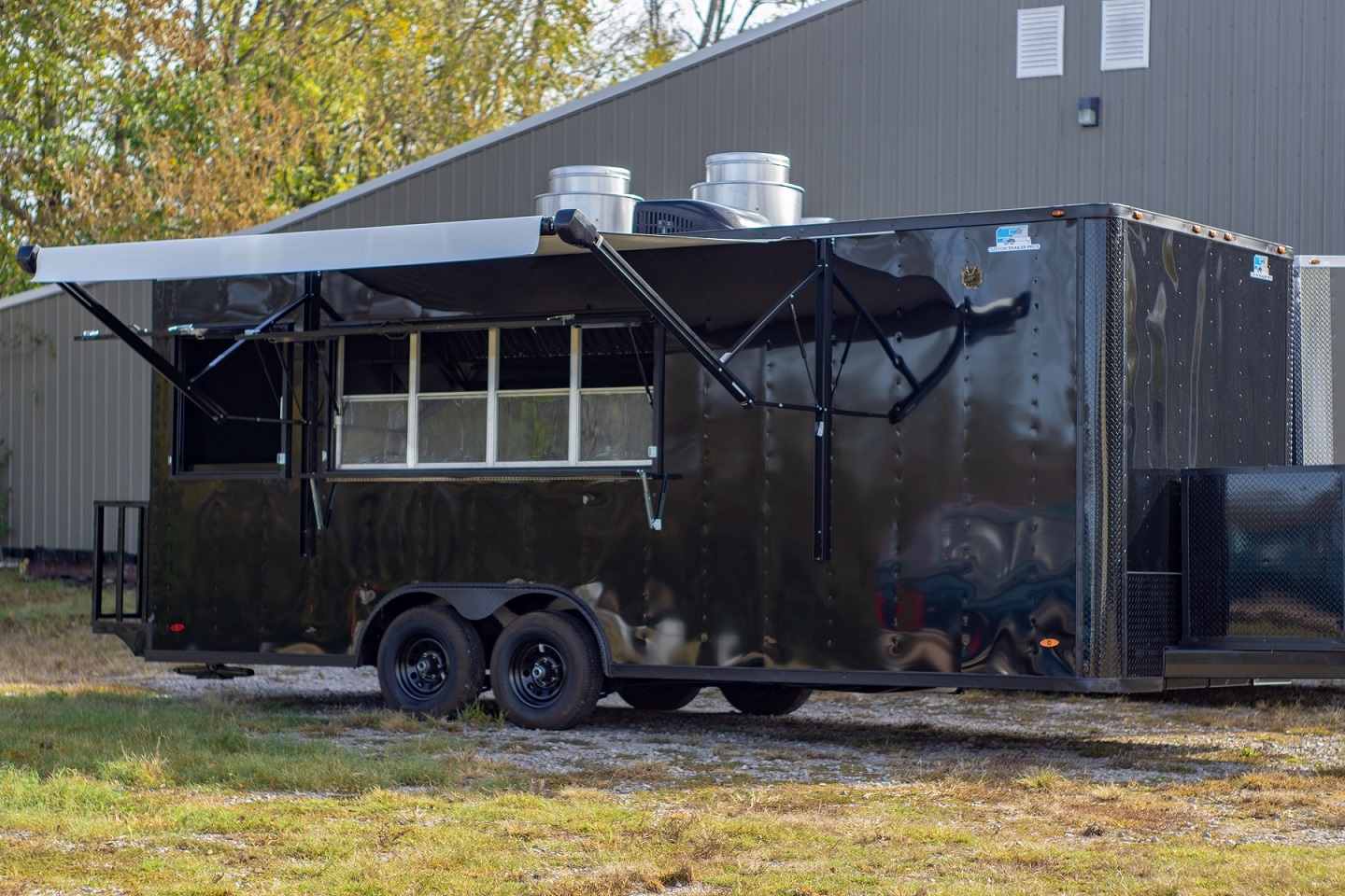 8.5x22 Black-Out Trailer - Loaded! - Custom Trailer Pros