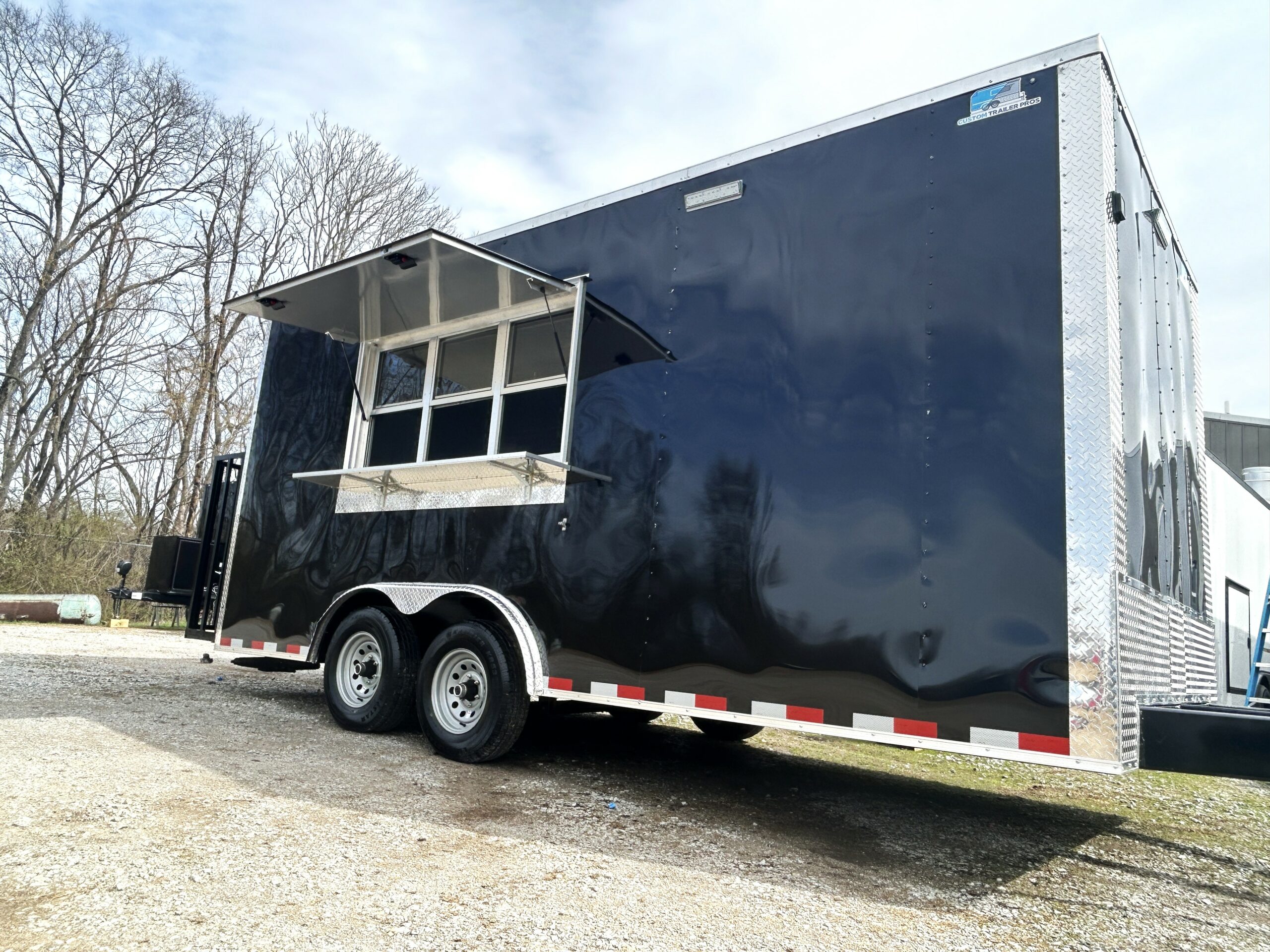 8.5x18 Food Trailer - Custom Trailer Pros