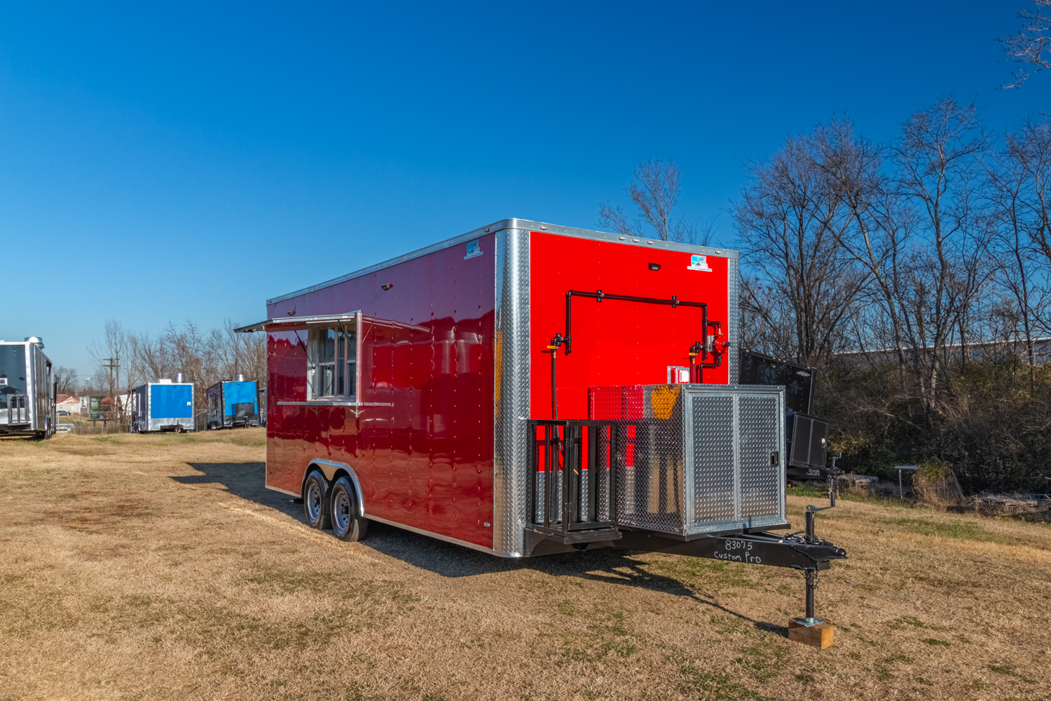 8.5x20 Equipped Food Trailer - Custom Trailer Pros